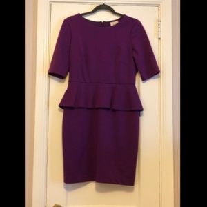 Peplum Knit Dress